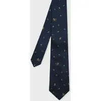 Paul Smith Men Tie Small Rabbit Flrl Navy Taglia: OS | Cravatte Outlet | Uomo | Blu