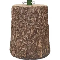 Syfax Supporto per Albero di Natale a Forma di Tronco Ø 31,5 x 40 cm