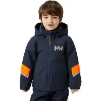 Helly Hansen - Giacca da sci impermeabile e isolante in Primaloft Black Eco - K Rider Jacket Navy - Taglia Bambino 8a - Blu navy