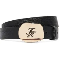 Tommy Hilfiger Cintura 'TH PLAQUE' nero