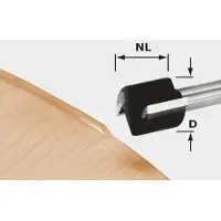 Festool Fresa a filo HW HW D 19/16 S8 OFK 700 | 491666