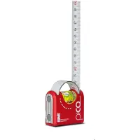 Bmi Wasserwaage Ultrasonic, Länge 25 cm, eloxiert, mit Winkellibelle und Magnet