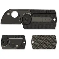 Spyderco Coltello pieghevole Dog Tag Carbon G10