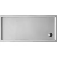 Duravit Piatto doccia rettangolare SLIMLINE STARCK con superficie antiscivolo, 1500 x 700 x 55 mm, bianco