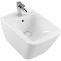 Villeroy & Boch Finion bidet, avec trop-plein, 1 trou pour robinet, 375x560mm, 446500R1, 446500R1