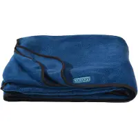 Cocoon Fleece Blanket Coperta (200 x 160 cm, blu)