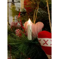 Konstsmide Candele natalizie a LED confezione da 5 senza fili, estensione a set da 10
