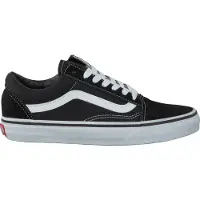 Vans - Scarpe da skate basse - Old Skool Black/White per Uomo - Taglia 38 - Nero