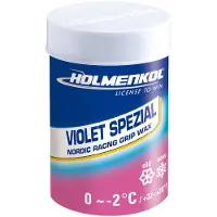 Holmenkol Cera Grip Violet Spezial +0°c/-2°c 45 G